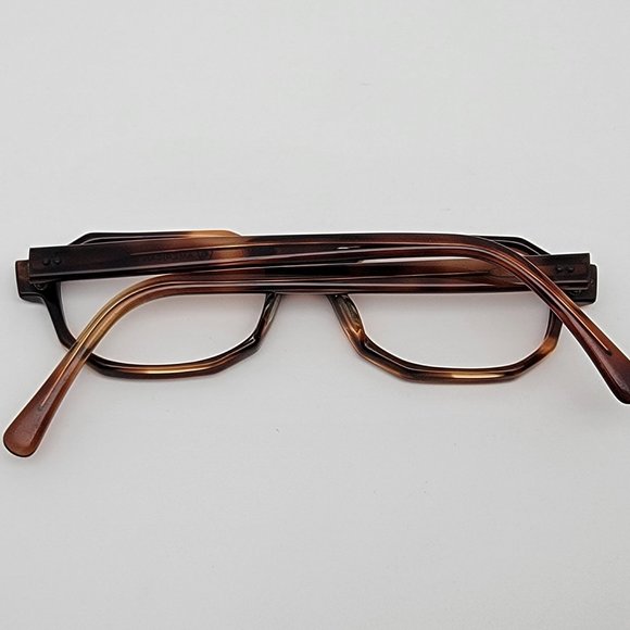 American Optical AO 521 Brown Tortoise Eyeglasses Frame USA 48-17-130 - Picture 9 of 12
